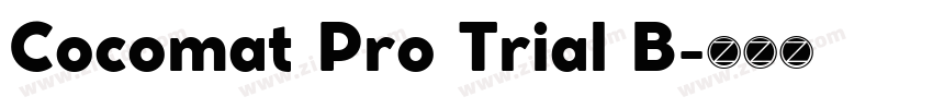 Cocomat Pro Trial B字体转换